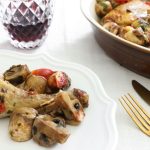 Fusillo, funghi e faraona