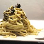 Spaghetto cacio, pepe e caffè